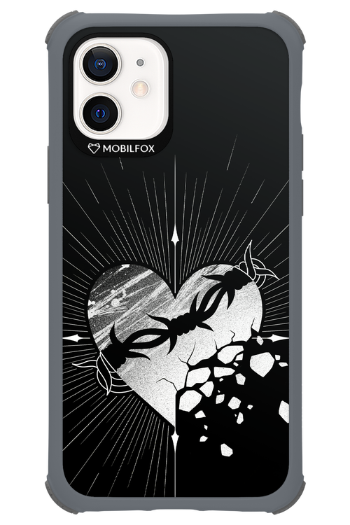 Fehér Szív - Apple iPhone 12