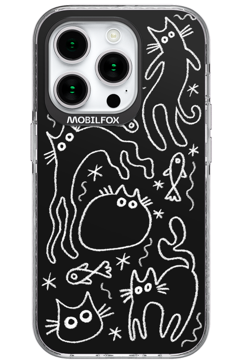CHALK_CATS 2.0 - Apple iPhone 15 Pro