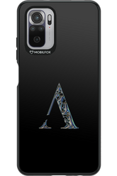 ⁠ ⁠Azteca A Chrome Logo - Xiaomi Redmi Note 10