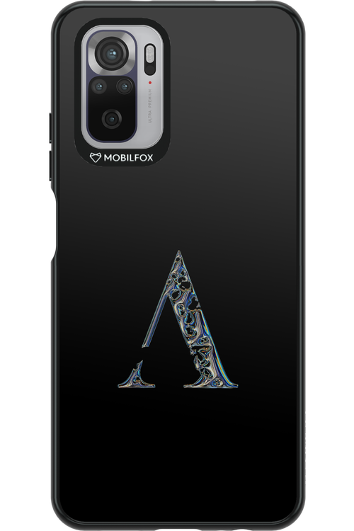 ⁠ ⁠Azteca A Chrome Logo - Xiaomi Redmi Note 10