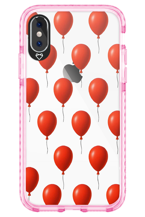 Red Balloons - Apple iPhone X