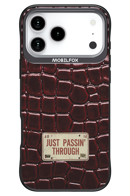 Just passin through 2.0 - Apple iPhone 17 Pro Max
