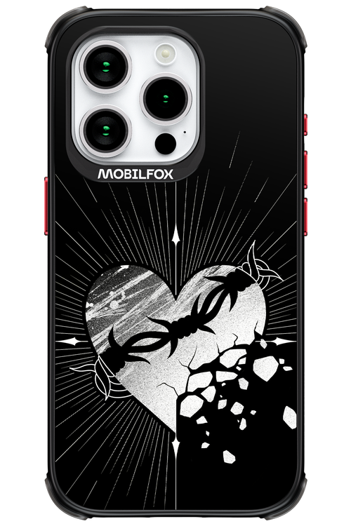 Fehér Szív 2.0 - Apple iPhone 15 Pro