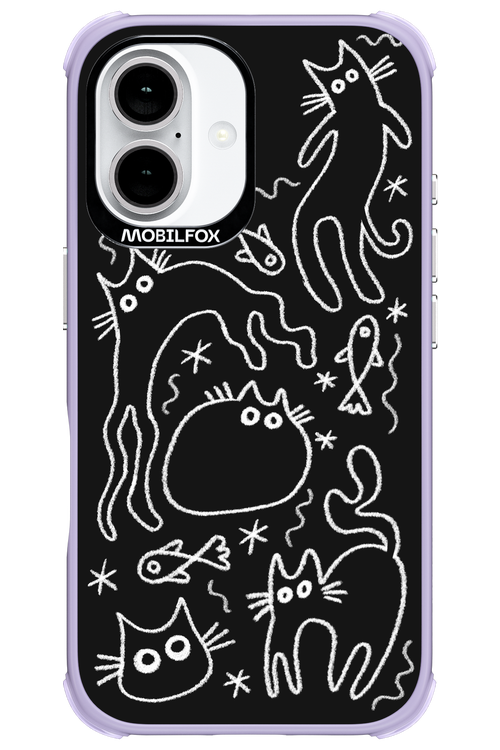 CHALK_CATS 2.0 - Apple iPhone 16