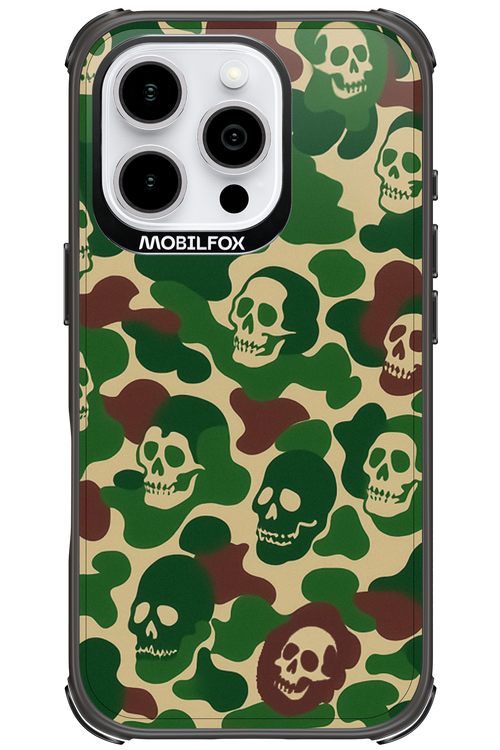 Camo Skull - Apple iPhone 16 Pro