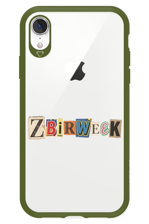 Zbirweek (transparent) 2.0 - Apple iPhone XR