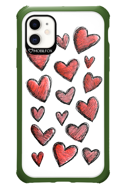 Red Love - Apple iPhone 11