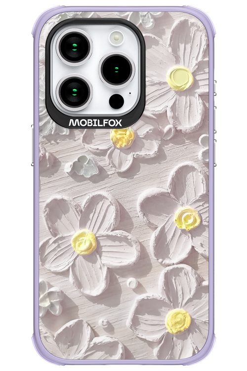 White Flowers 2.0 - Apple iPhone 15 Pro