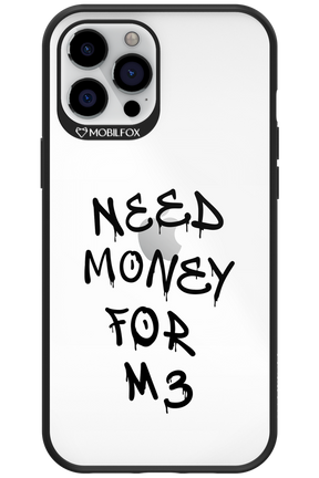 Need M3 Transparent Black - Apple iPhone 12 Pro Max