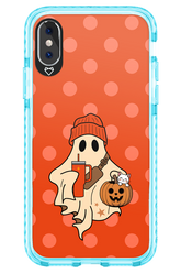 Ghost Girl (Orange) - Apple iPhone X