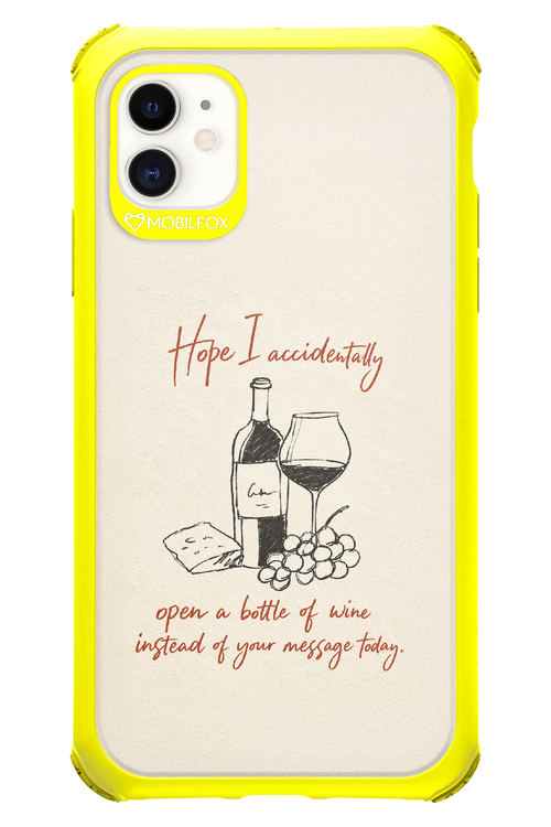 Bottle of wine 2.0 - Apple iPhone 11