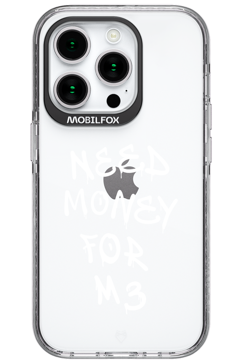 Need M3 Transparent White - Apple iPhone 15 Pro