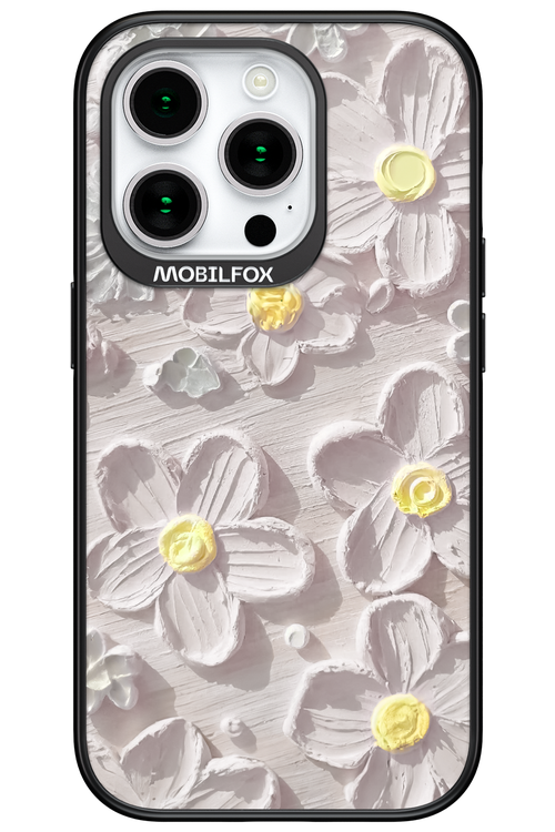 White Flowers 2.0 - Apple iPhone 15 Pro