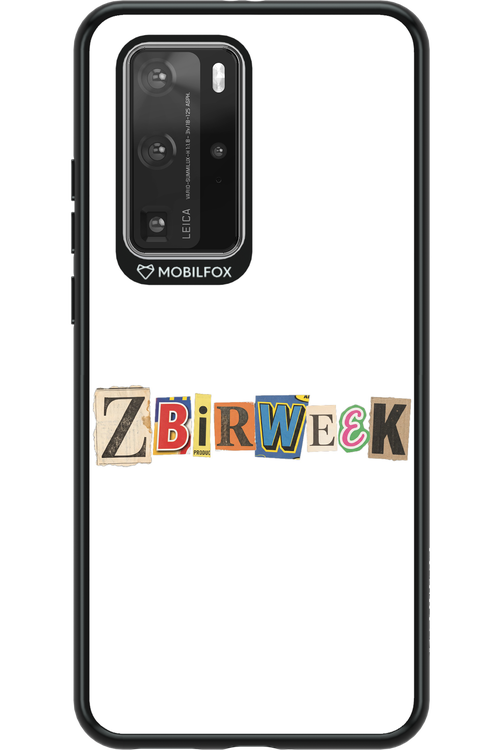 Zbirweek (white) 2.0 - Huawei P40 Pro