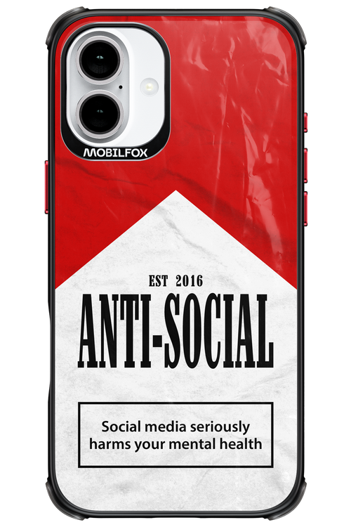 ANTI-SOCIAL II 2.0 - Apple iPhone 16 Plus