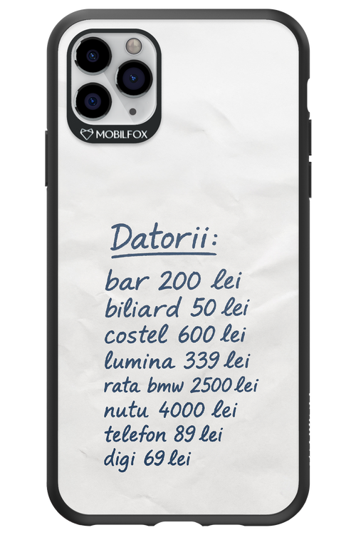 The List 2.0 - Apple iPhone 11 Pro Max