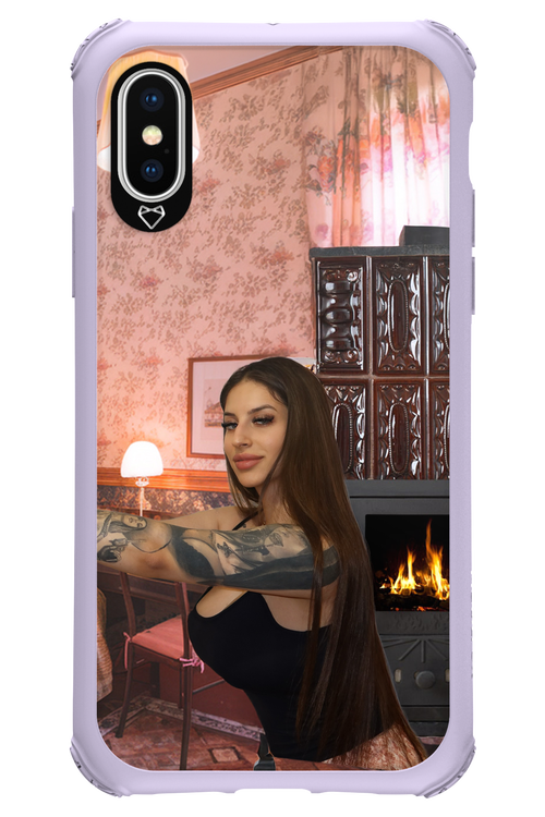 Tattooed Flame - Apple iPhone X