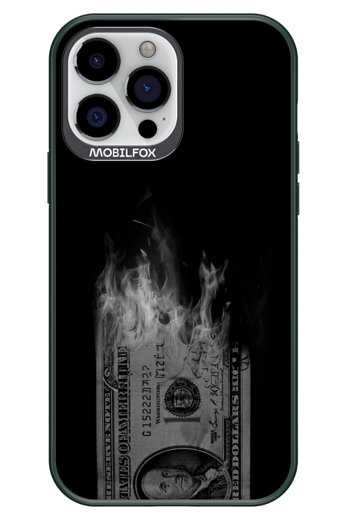 Money Burn B&W 2.0 - Apple iPhone 13 Pro Max