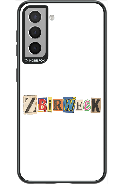 Zbirweek (white) 2.0 - Samsung Galaxy S21