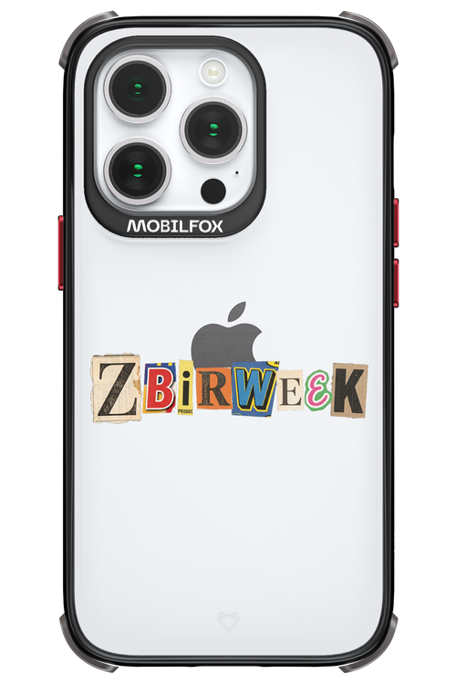 Zbirweek (transparent) 2.0 - Apple iPhone 14 Pro
