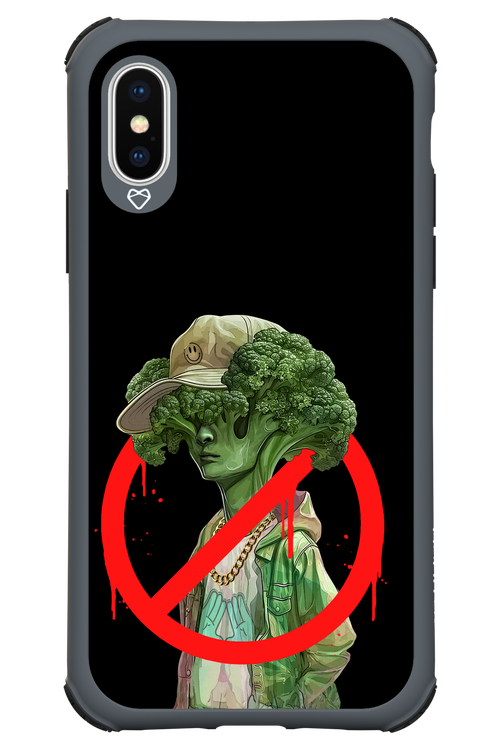 Anti Brokkoli Black - Apple iPhone X
