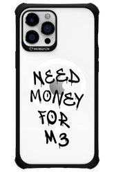 Need M3 Transparent Black - Apple iPhone 12 Pro Max