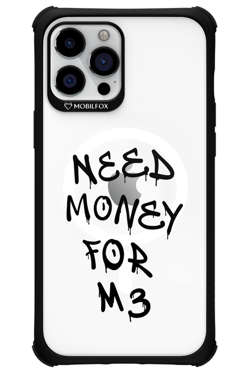 Need M3 Transparent Black - Apple iPhone 12 Pro Max