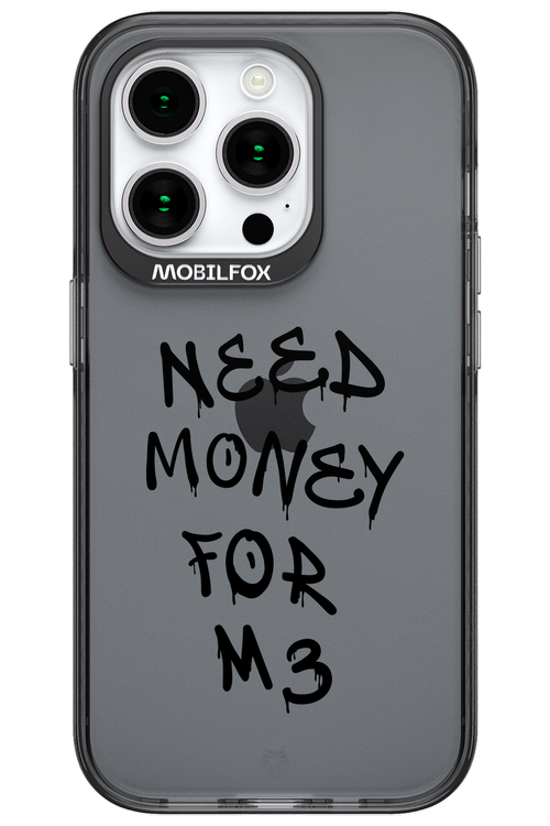 Need M3 Transparent Black - Apple iPhone 15 Pro