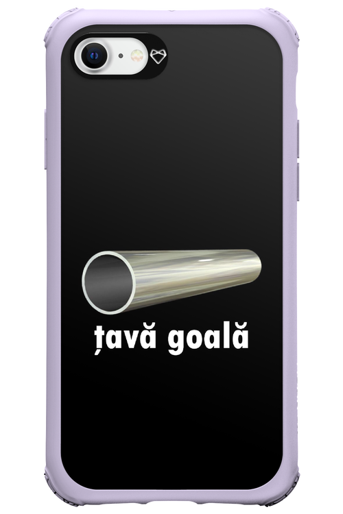 Țavă Goală Black - Apple iPhone 8