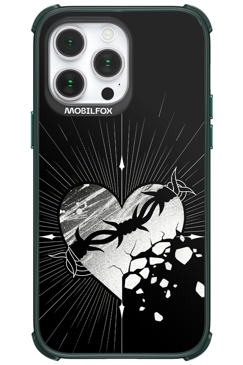 Fehér Szív - Apple iPhone 14 Pro Max