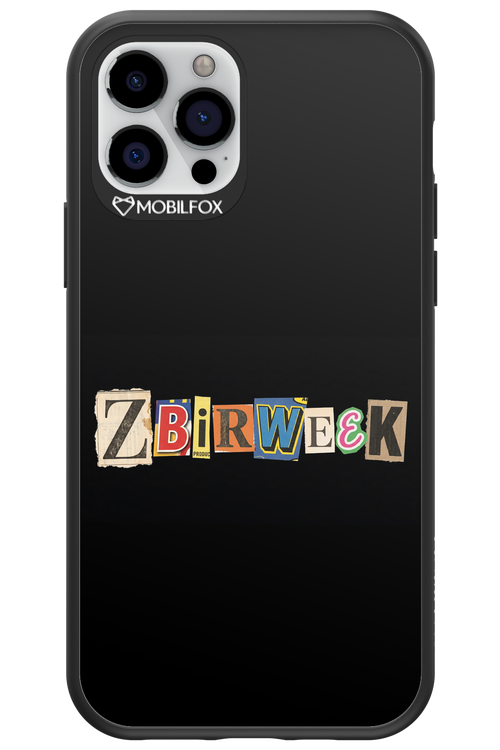 Zbirweek (black) 2.0 - Apple iPhone 12 Pro