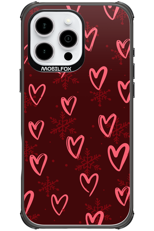 Christmas Hearts - Apple iPhone 16 Pro Max