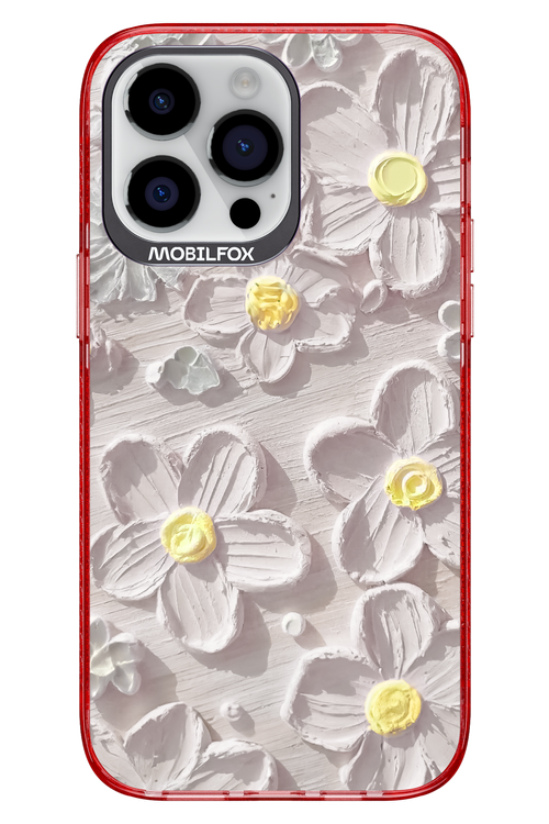 White Flowers - Apple iPhone 14 Pro Max