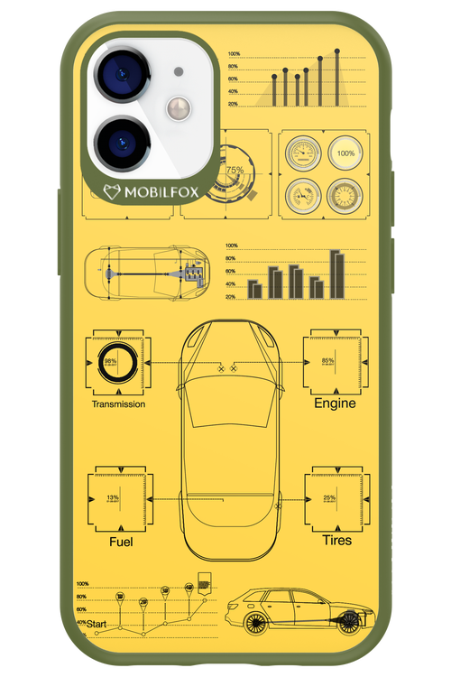 Grid Shift - Apple iPhone 12 Mini