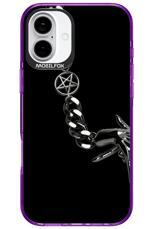 Chain stanga black 2.0 - Apple iPhone 16 Plus