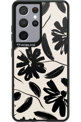 Monochrome Flowerss 2.0 - Samsung Galaxy S21 Ultra