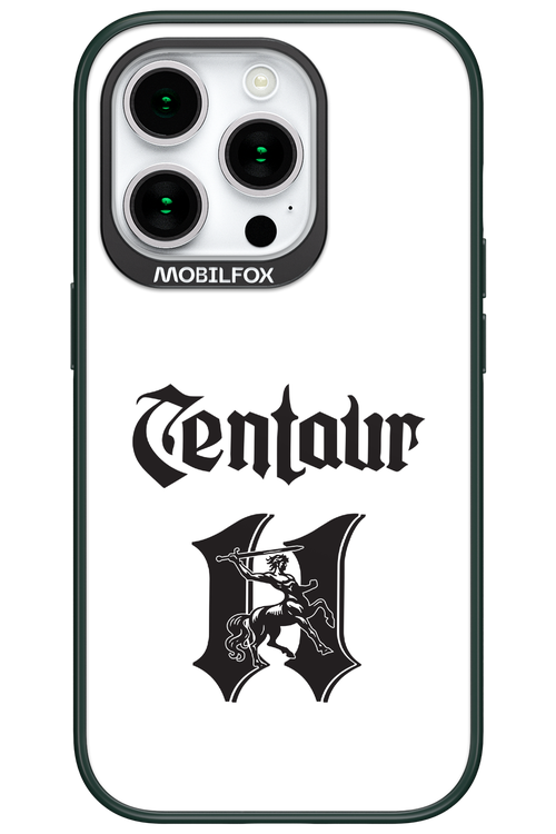Centaur Logo White 2.0 - Apple iPhone 15 Pro