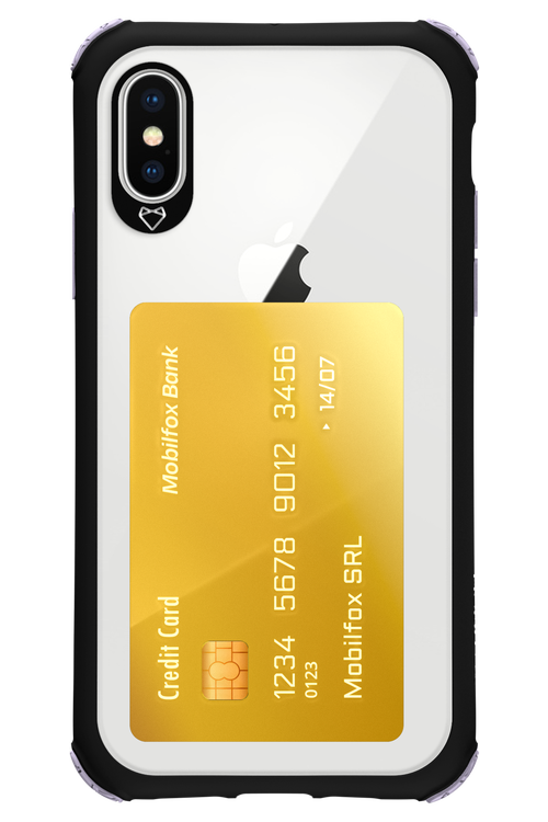 Gold Card - Apple iPhone X