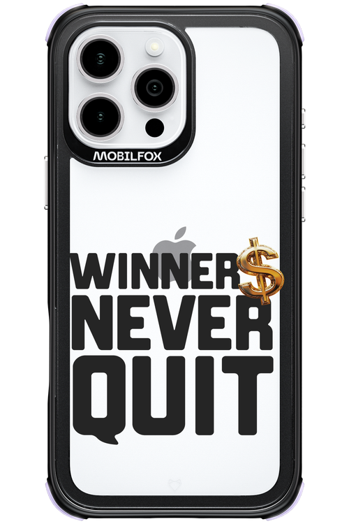 Winners Never Quit - Apple iPhone 16 Pro Max