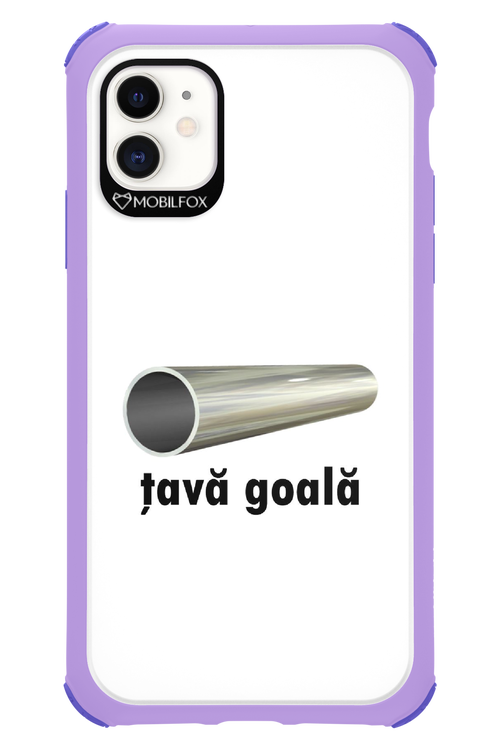 Țavă Goală White - Apple iPhone 11