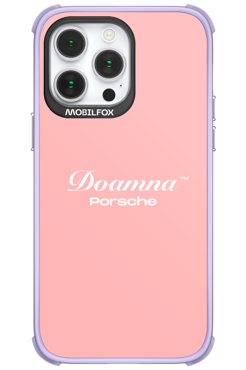 Doamna Porsche (pink) - Apple iPhone 14 Pro Max