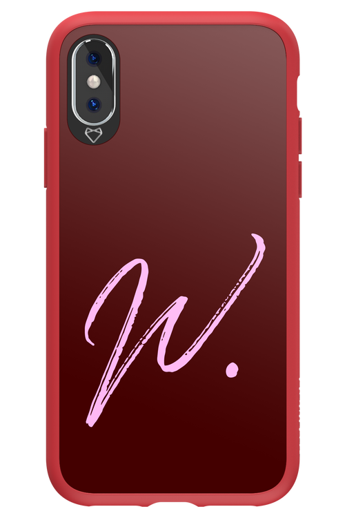 (Dark Blush) W 2.0 - Apple iPhone X
