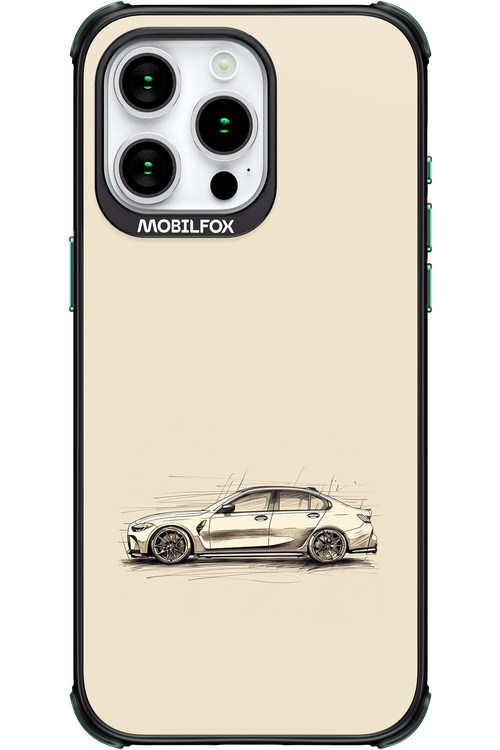 Sketch Car - Apple iPhone 15 Pro Max