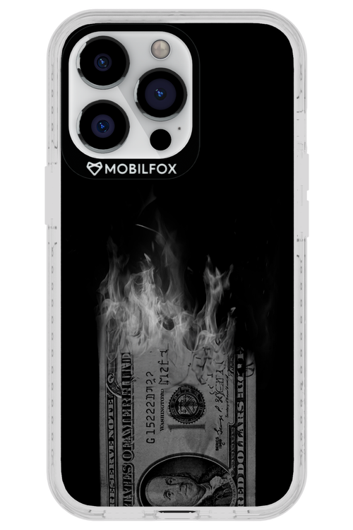 Money Burn B&W 2.0 - Apple iPhone 13 Pro