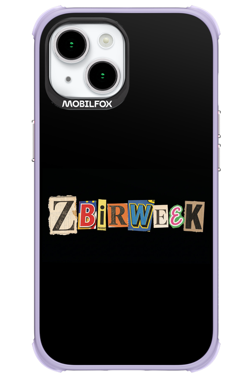 Zbirweek (black) 2.0 - Apple iPhone 15