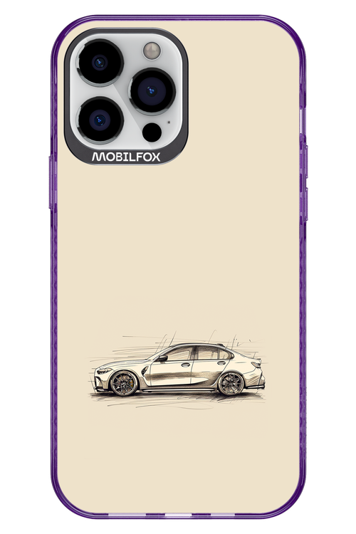 Sketch Car - Apple iPhone 13 Pro Max