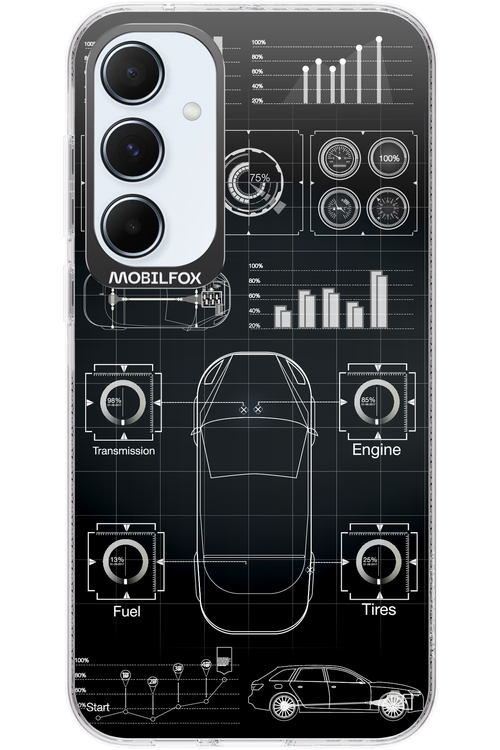 Cyber Grid 2.0 - Samsung Galaxy A55