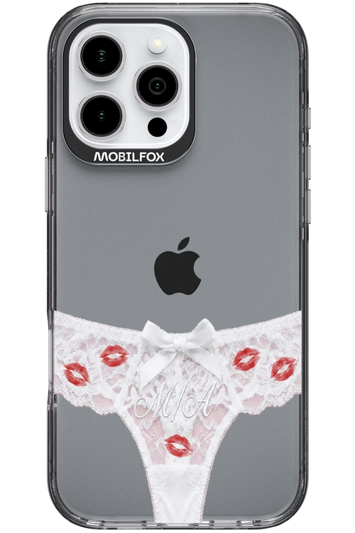White Panties Transparent 2.0 - Apple iPhone 16 Pro Max