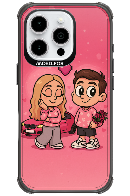 Pink Amour 2.0 - Apple iPhone 16 Pro