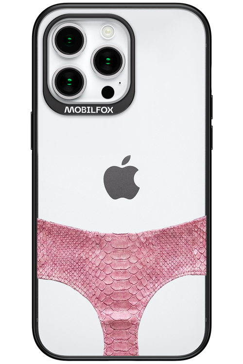 Snake Leather Panties Transparent 2.0 - Apple iPhone 15 Pro Max